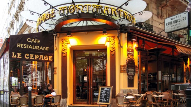 restaurant Le Cépage Montmartois