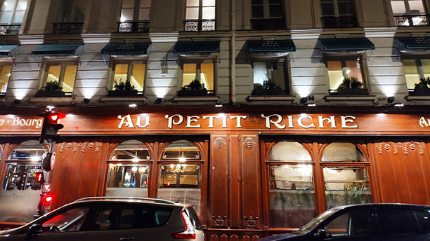 restaurant Au Petit Riche