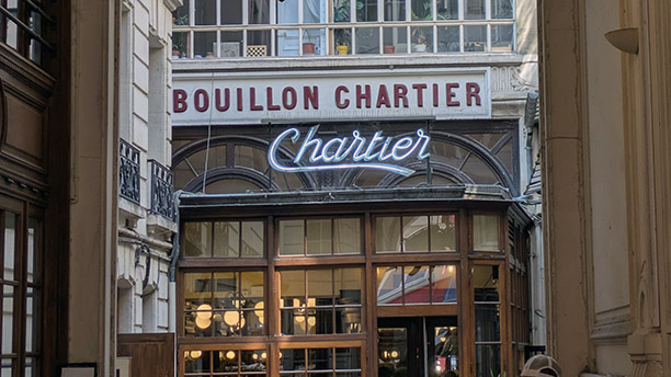 restaurant Bouillon Chartier
