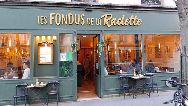 restaurant Les Fondus de la Raclette. Paris 11ème